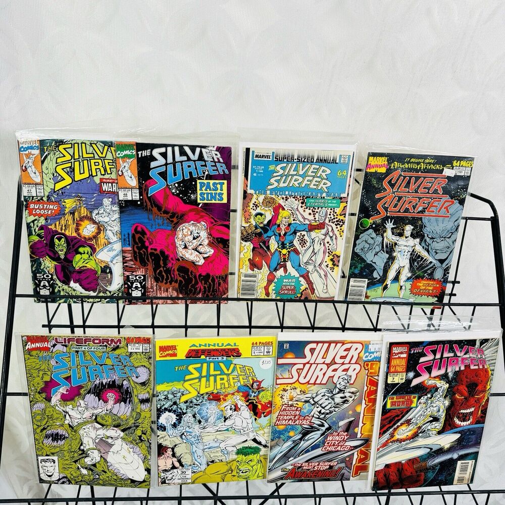 Silver‎ Surfer 47-48 Annuals 1-3 5 7 1997 Lot Vs Morg